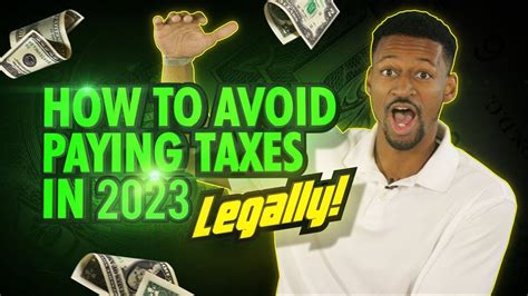 How To Not Pay Taxes Legally