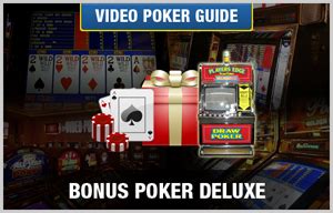 How To Play Bonus Poker Deluxe