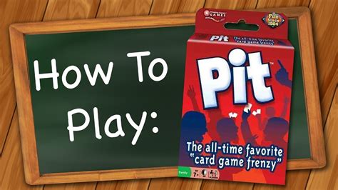 How To Play Pit Game