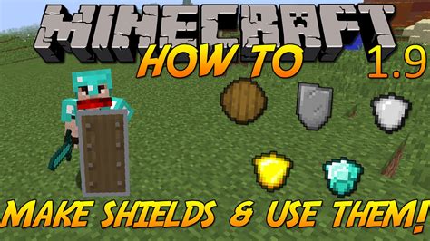 How To Put Shield Up In Minecraft