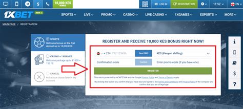 How To Register 1xbet By Sms