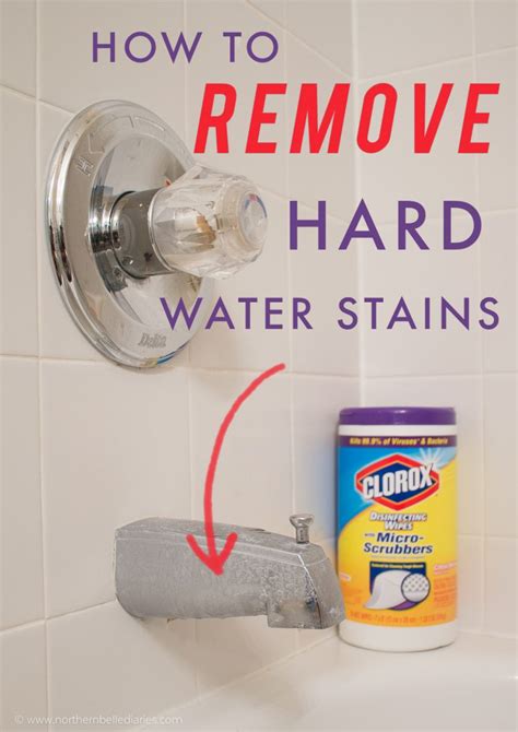 How To Remove Hard Water Deposits
