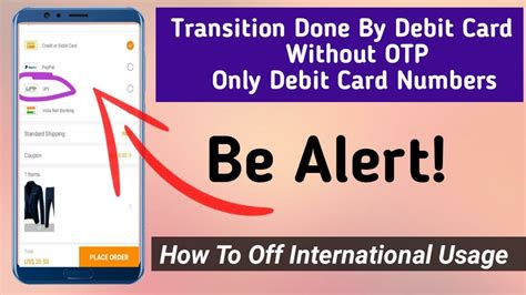 How To Shop Online With Debit Card Without Otp