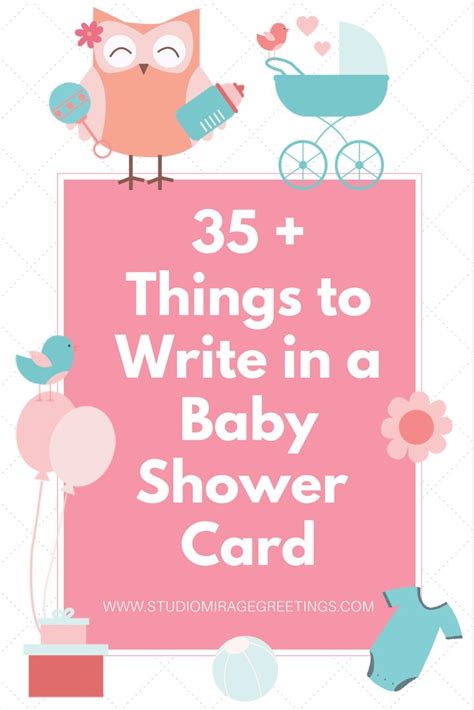 How To Sign A Baby Shower Card