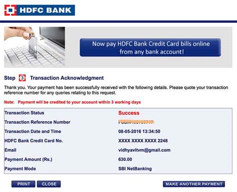 How To Transfer Money From Credit Card To Bank Account In Hdfc