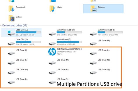 How To Unpartition Usb Drive