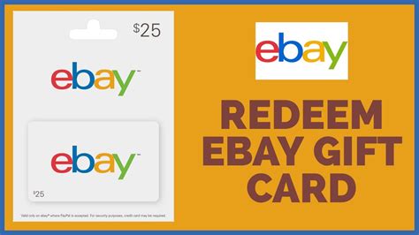 How To Use Ebay Gift Card Online