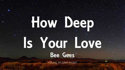 How deep is your love تحميل اغنية