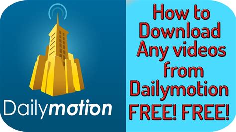 How to download dailymotion videos on pc