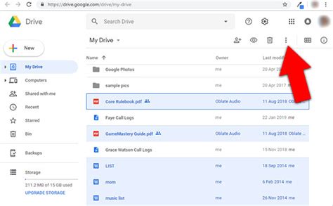 How to download google drive all files