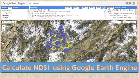 How to download ndsi from google earth engine