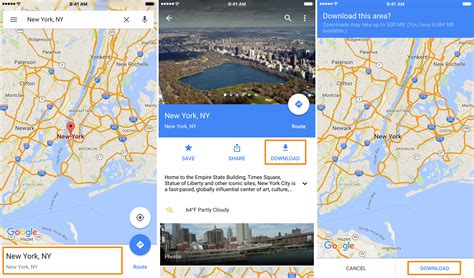 How to download photos from google maps
