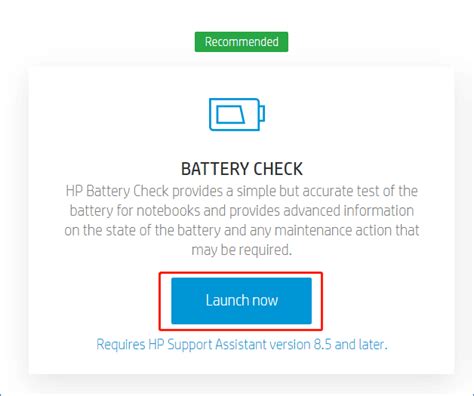 Hp battery check download
