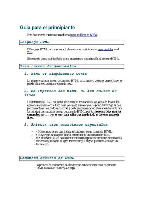 Html Básico Pdf