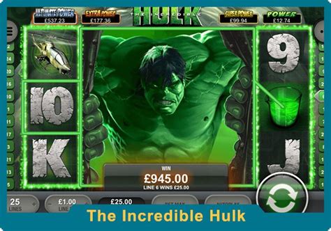 Hulk slot maşınını oynayın