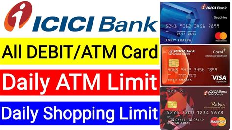 Icici Bank Debit Card Limit