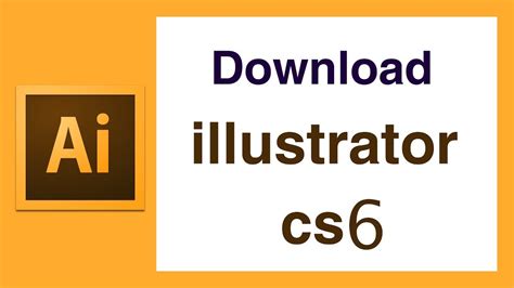Illustrator cs6 free download
