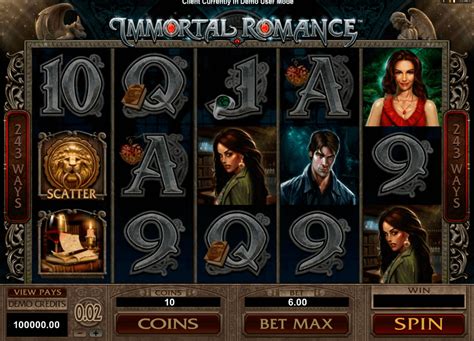 Immortal Romance Slot Uk
