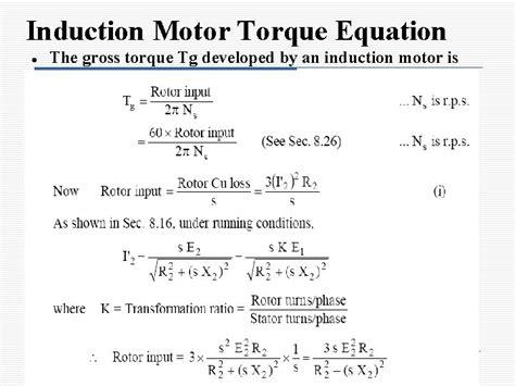 Induction Motor Design Calculations Pdf