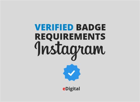 Instagram Verification Badge Requirements