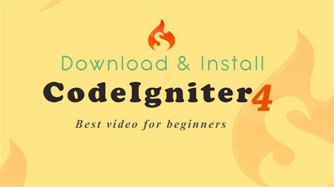 Instal Codeigniter 4