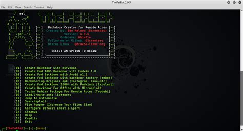 Install Fatrat On Kali Linux