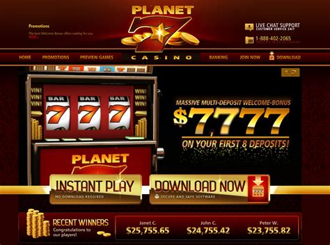 Instant Play Planet 7 Casino