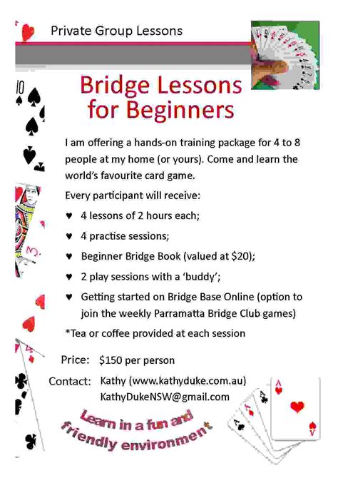 Instructions For Playing Bridge