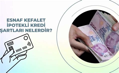 Ipotekli kredi şartları