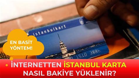 Istanbul Karta Para Yükleme