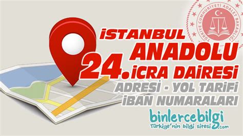 Istanbul anadolu 24 icra dairesi telefon numarası