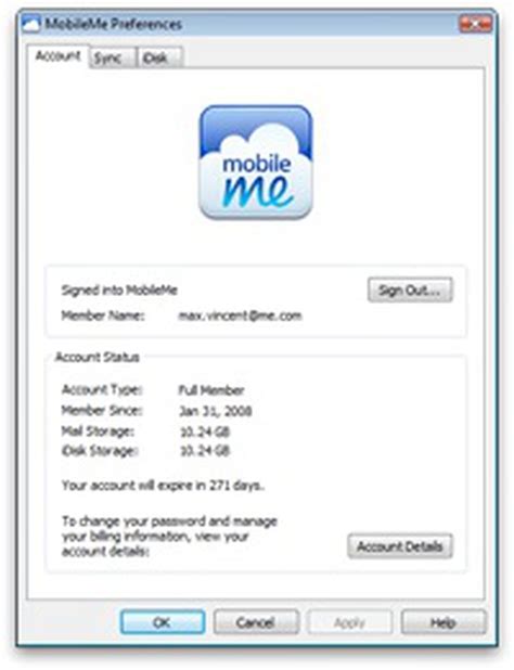 Itunes and mobileme control panel download