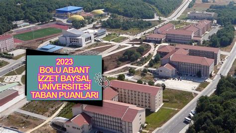 Izzet baysal universitesi taban puanlari