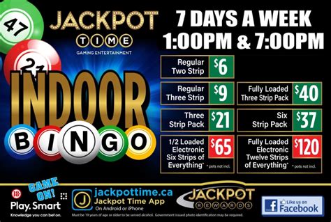 Jackpot Bingo Sarnia Ontario