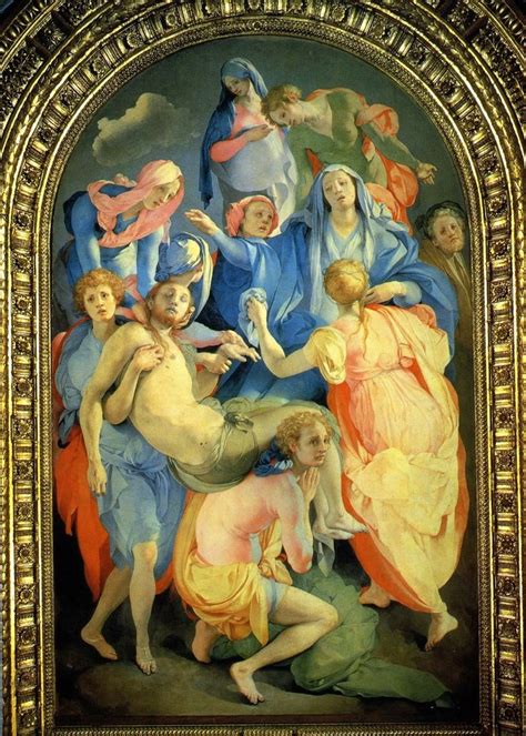 Jacopo Pontormo Entombment