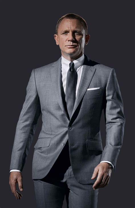 James Bond Daniel Craig Suits