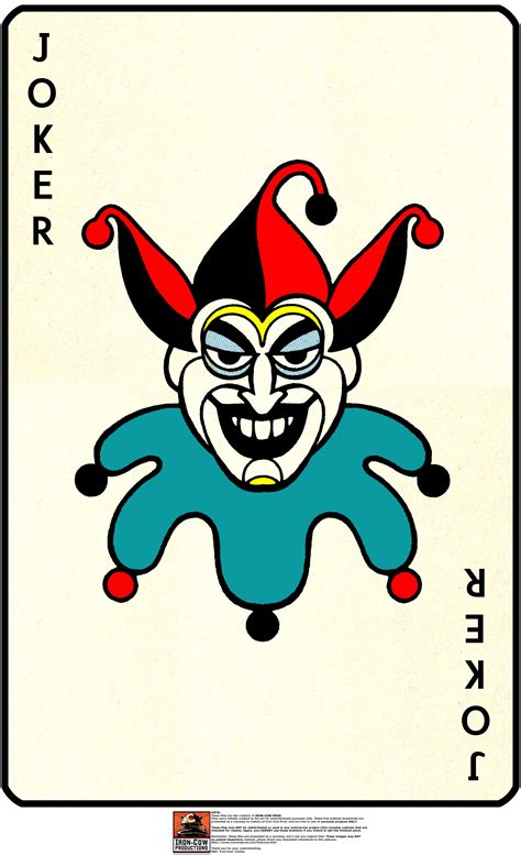 Joker Playing Cards Design