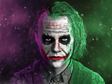 Joker With Black Hair