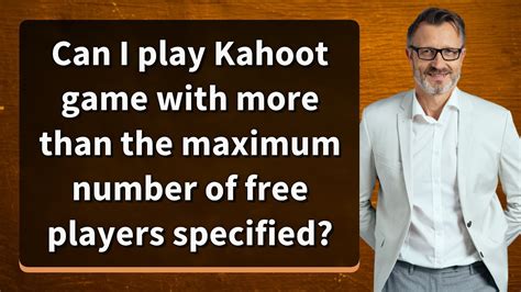 Kahoot Max Number Of Players