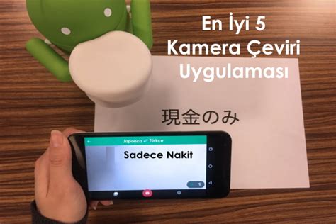 Kameralı çeviri google