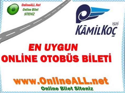 Karabük bilet al kamil koç