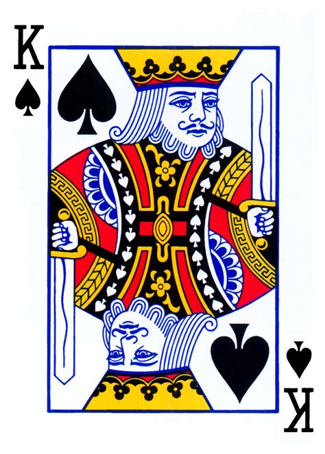 Kart oyunlarında spades kralı