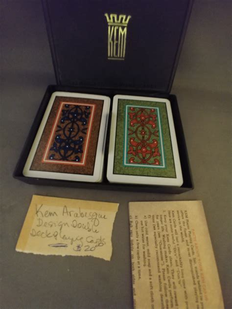 Kem Plastic Playing Cards Vintage