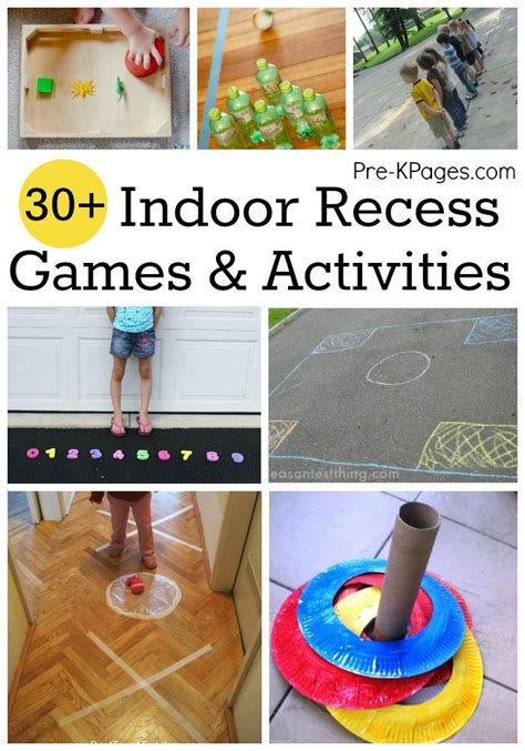 Kindergarten Indoor Games And Activities