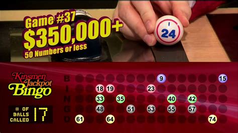 Kinsmen Jackpot Bingo Youtube