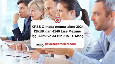 Kpss siz memur alımı