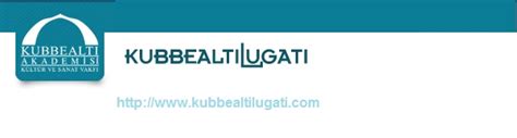 Kubbealti lugati sozluk