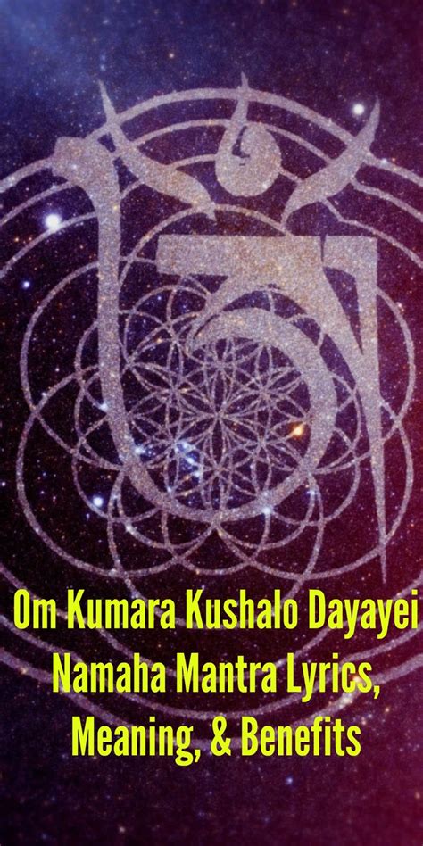 Kumara Mantra Meaning