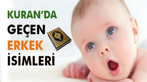 Kuran'da geçen erkek isimleri diyanet