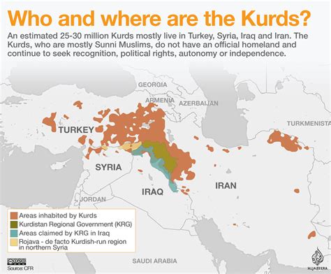 Kurds In Turkey Map